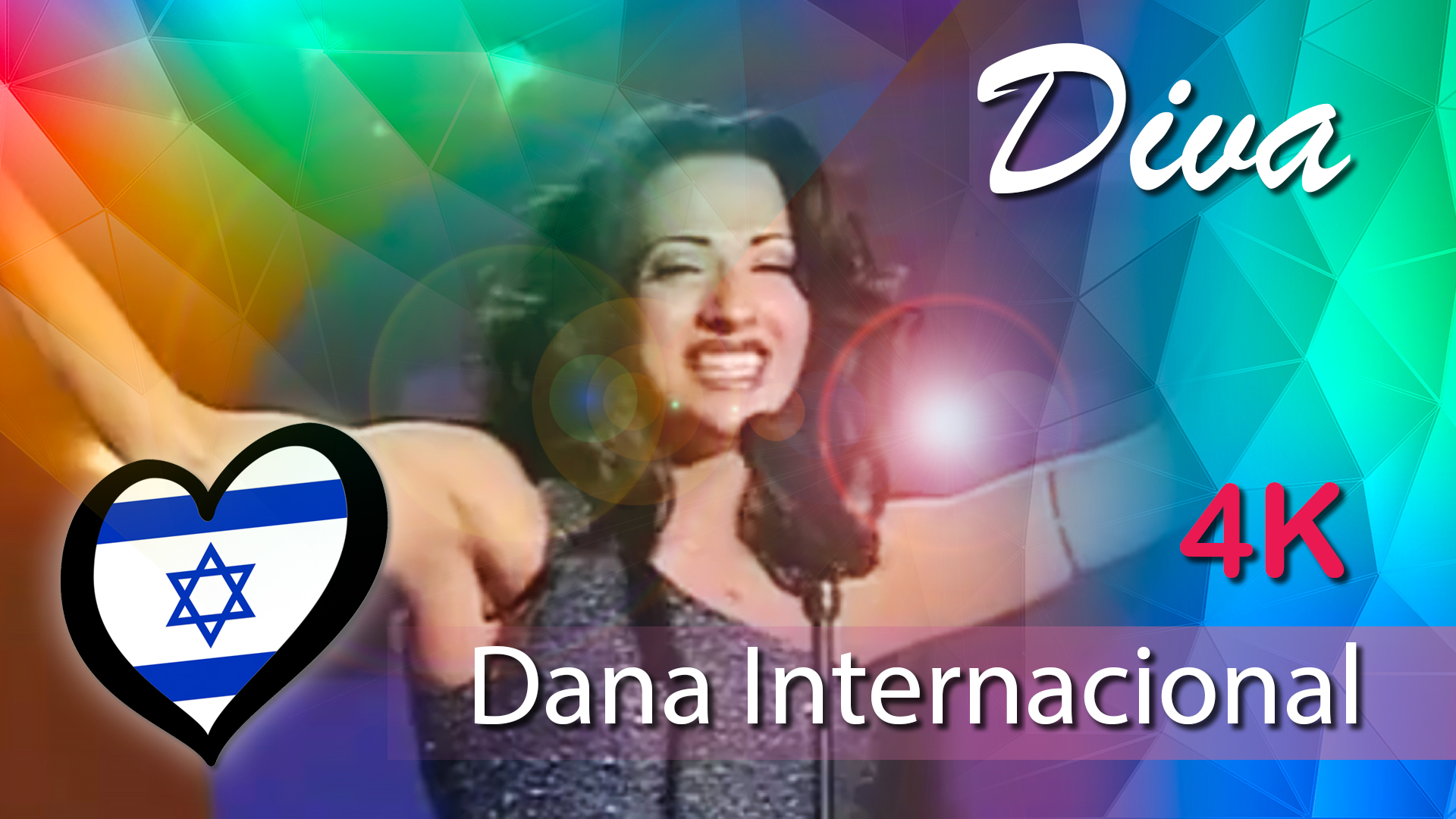 DIVA, DANA INTERNATIONAL 4K, DIVA ISRAEL 1998 4K